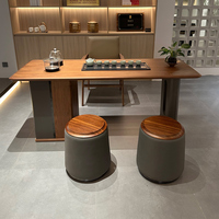 Vente en gros de nouvelle table basse en chêne de style chinois ensemble table basse à thé table basse dorée table basse en nuage