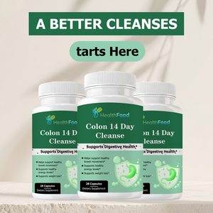 Best Selling Colon 14 Day Cleanse Capsules Supports Digestive Health Support Healthy Bowel Movement Weight Loss Absorption - Product Image 3