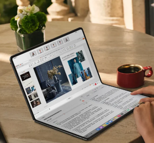 <span class=keywords><strong>HUAWEI</strong></span> MateBook Fold ULTIMATE DESIGN 2025, ordinateur <span class=keywords><strong>portable</strong></span> <span class=keywords><strong>pliable</strong></span> de 18 pouces, Kirin X90, HarmonyOS 5, clavier virtuel pour <span class=keywords><strong>Huawei</strong></span> AI Life - Product Image 1