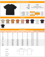 Camiseta Clásica OEM de Corte Regular para Hombre, Camiseta de Algodón Suave de Alta Calidad, Corte Regular, Color Sólido, Estilo Básico para Todas las Temporadas