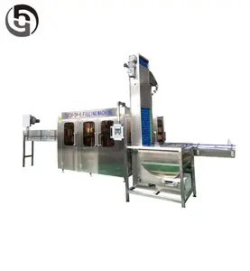 XGF24-24-8 Washing Filling and Capping 3-in-1 Machines Mineral and Purified Water 8000BPH