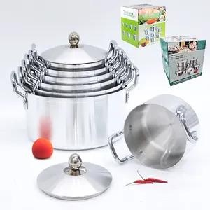 12" Stainless Steel Pot Hot Pot Shabu Shabu Dual Site Divider Cooking  Pot + Lid