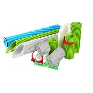 Rotondo antistatico condotto di aria per la fornitura e sistemi di scarico attrezzature per la pulizia in residenziale <span class=keywords><strong>locali</strong></span> - Product Image 2