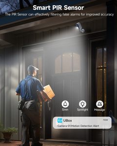Telecamera IP di Sicurezza Wireless Ubox a Batteria con Sensore CMOS, Visione Notturna e Archiviazione Cloud/Scheda di Memoria - Product Image 6