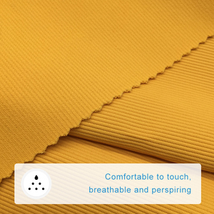 No6627 Vải Dệt Kim Gân Co Giãn 4 Chiều Cắt Miễn Phí <span class=keywords><strong>100</strong></span> D 74% Nylon 26% Spandex Có Gân Rất Nhiều - Product Image 2