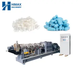 E-cofriedly Packing Peanuts Foam Extruded PLA Polypropylene Modified Corn Starch Filler Packing Material Machine Plant