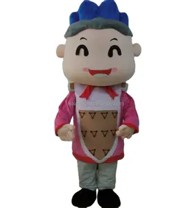 Costume de mascotte grand-mère, mascotte décoratif de dessin animé