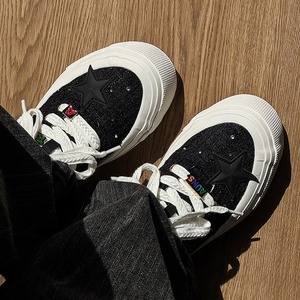 Nuevo diseño de edición limitada con estampado de estrellas, zapatillas de lona para hombre, estilo retro, suela gruesa, modernas, informales, para parejas. - Product Image 3