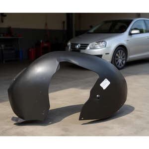 Élargisseur d'aile en plastique finition mate pour Volkswagen Bora 2006-2010, installation côté gauche avec ruban adhésif ou vis, modèle P1686 - Product Image 2