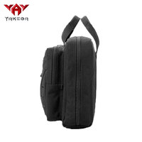 Maletín Táctico Resistente para Portátil, Bolsa de Viaje y Negocios, Cierre de Cremallera, Forro de Poliéster, Impermeable, Sistema Molle