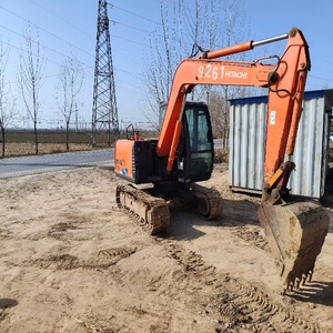 Mini-excavatrice Hitachi ZX70-5A d'occasion, authentique, d'origine japonaise, Hitachi ZX60 d'occasion, excavatrice Hitachi ZX60 originale de 6 tonnes, ZX55 - Product Image 2