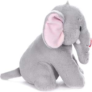 Elefante de Peluche Suave con Corazón Rojo, Peluche Personalizado de 8'' con la Frase 'Te Amo', Elefante de Peluche Gris para Regalo de San Valentín - Product Image 5