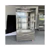 Nouvelle arrivée Commercial Bbq Kebab Rôtissoire À Gaz Poulet Grill Machine Grande