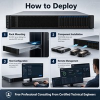 Serveur en rack 2U Lenovo ThinkSystem SR650a V4 neuf avec double processeur Intel Xeon 6 8x NVIDIA GPU pour l'entraînement IA, l'apprentissage profond et le calcul haute performance