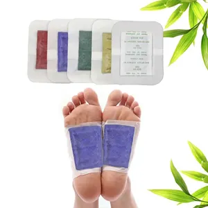 Patch pour les pieds au vinaigre de bambou naturel et au gingembre pour les soins des pieds et du corps. Dormez et sentez-vous mieux.