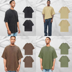 Camisetas para Hombre, Fabricante Personalizado, Camisetas de Cuello Redondo Extra Grandes, Camisetas de Algodón Grueso de Alta Calidad - Product Image 4