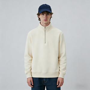 Felpe <span class=keywords><strong>Polo</strong></span> Invernali 2025 di Alta Qualità per Uomo e Donna, Manica Lunga <span class=keywords><strong>con</strong></span> <span class=keywords><strong>Cappuccio</strong></span>, Design Personalizzato <span class=keywords><strong>con</strong></span> Logo, Pullover <span class=keywords><strong>con</strong></span> Mezza Cerniera - Product Image 3