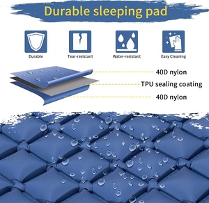 Colchoneta Impermeable Ligera con Revestimiento de TPU para Acampar, Hacer Senderismo y Escalar - Uso en 4 Estaciones, Fácil de Plegar y Transportar - Product Image 4