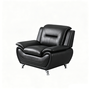 Canapé d'angle convertible moderne en cuir PU avec garantie de qualité et un design élégant pour une aménagement flexible du salon - Product Image 5
