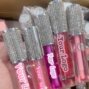 Aceite de bálsamo <span class=keywords><strong>labial</strong></span> nutritivo Natural para mujeres Gel de grado cosmético vegano Etiqueta privada Tubo de brillo de labios hidratante Reparación de labios secos - Product Image 4