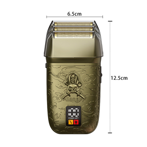Kemei เครื่องโกนขนหัว Km-t361 600เมตร, เครื่องโกนหนวดไฟฟ้าใบมีดสแตนเลสสามใบมีด6500รอบต่อนาที