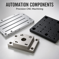 Équipement d'automatisation personnalisé, pièces d'usinage CNC, composants mécaniques de précision en aluminium et acier inoxydable pour l'usinage