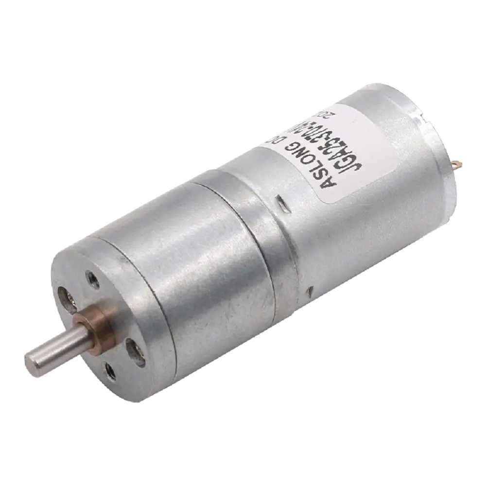 JGA25-370 motor dc 12 v 12 rpm 25mm high torque low speed Long Life brushed mini motor gearboxs small dc gearbox motor