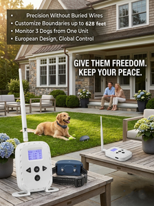 Nouvelle clôture électrique intelligente <span class=keywords><strong>pour</strong></span> <span class=keywords><strong>chien</strong></span> 2026 avec application, guidage intelligent et rappel <span class=keywords><strong>de</strong></span> retour (tonalité/vibration/correction) - Product Image 2