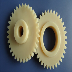 พลาสติกคุณภาพสูงไนลอน Pom Peek เกียร์ใหญ่เกียร์เดือยพลาสติกที่กำหนดเอง - Product Image 3