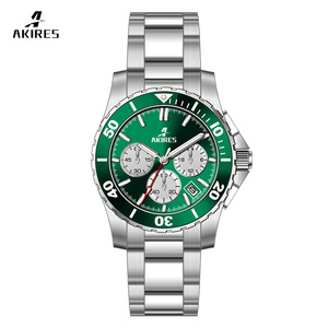 Orologio Cronografo Automatico da Uomo di Alta Qualità con Quadrante Panda, Movimento al Quarzo, Vetro Zaffiro, Cassa in Acciaio Inossidabile, Lancette alla Moda - Product Image 2