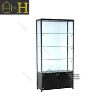 Vitrine de boutique et vitrine en verre aluminium design et vitrines pour vitrine de bijoux pour vitrine de magasin de fumée