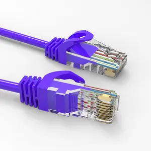 原始设备制造商APBG 5e类以太网电缆40Gbps 2000MHz 7类/6类/5e类22AWG SFTP互联网8类带镀金RJ45线网