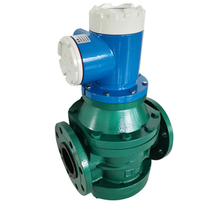 Jingjie OEMカスタマイズ可能キャストスチールオーバルギアフローメーターステンレススチールLCDディスプレイIP66防爆 +/-0.5% 精度 - Product Image 1