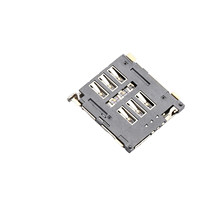 Tarjeta SIM NANO JME de 15 mmH con Ranura de Expulsión Superior de 6 Pines y Interruptor para Tablets y Smartphones
