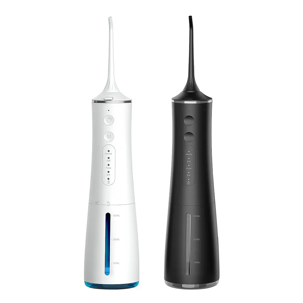 Hydropulseur de prélèvement d'eau OEM hydropulseur dentaire portable irrigateur oral avec 4 buses et sac