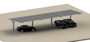 Hệ thống hợp kim nhôm và thép carbon gắn năng lượng mặt trời một hàng thiết kế tiết kiệm không gian nhỏ gọn, dễ dàng tiếp cận xe - Product Image 4