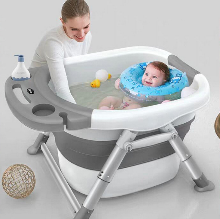 От 0 до 15 лет детская складная ванночка большого размера для новорожденных детская ванночка