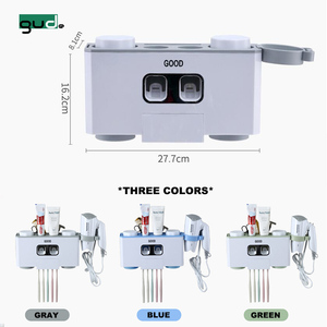 2022 Auto Bathroom Wall Mount Automatic <strong>Toothpaste</strong> Dispenser Toothbrush Holder Set <strong>Squeezer</strong> for Children and Adults - Product Image 6