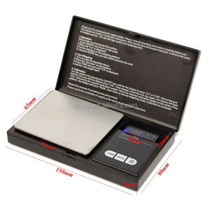 전자 휴대용 LCD 미니 디지털 보석 포켓 계량 균형 높은 1000g 500g 범위 OEM ODM 0.01g 0.1g 해상도 - Product Image 5