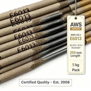 Varillas <span class=keywords><strong>de</strong></span> Soldadura E6013, Electrodos <span class=keywords><strong>de</strong></span> Soldadura <span class=keywords><strong>de</strong></span> 2.5mm 3/32 350mm para Muebles Metálicos, Proveedor <span class=keywords><strong>de</strong></span> Fábrica China - Product Image 1