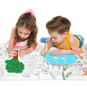 Penjualan Panas Gulungan Gambar dan Mewarnai Anak-Anak Panjang 10 Meter, Gulungan Gambar Anak-Anak untuk Melukis dan Mengisi Warna Sendiri - Product Image 1