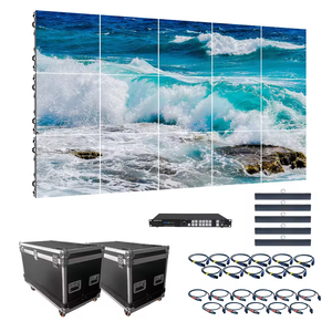 Sistema Completo 4m x 3m Display LED P2.6 P2.9 P3.91 Pannello LED 500mm x 500mm <span class=keywords><strong>Sfondo</strong></span> <span class=keywords><strong>Schermo</strong></span> LED per Interni/Esterni - Product Image 1