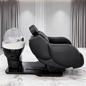 Cama de Lavado de Cabello Eléctrica Exclusiva VIP, Giratoria y con Función de Elevación, para Salón de Belleza, Peluquería, Masajes de Celebridades de Internet - Product Image 3