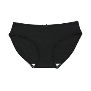 Culotte en <span class=keywords><strong>coton</strong></span> taille basse avec entrejambe <span class=keywords><strong>large</strong></span> caleçon respirant de couleur unie pour femme - Product Image 5