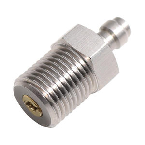 Rosca macho <span class=keywords><strong>M16</strong></span> Acero inoxidable <span class=keywords><strong>Paintball</strong></span> PCP Manguera <span class=keywords><strong>de</strong></span> carga Enchufe <span class=keywords><strong>de</strong></span> acoplamiento rápido extendido con boquilla <span class=keywords><strong>de</strong></span> pezón <span class=keywords><strong>de</strong></span> 8mm - Product Image 3