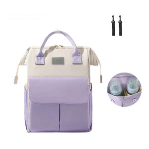 Sac à dos de maternité isotherme pour la conservation du lait maternel, sac à langer extérieur grande capacité avec séparation humide/sec, léger pour les voyages - Product Image 4