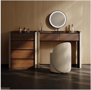 Toeletta con Cassetti, Arredamento per Soggiorno, Tavoli da Trucco per Camera da Letto di Alta Qualità, Armadio alla Moda all'Ingrosso - Product Image 1