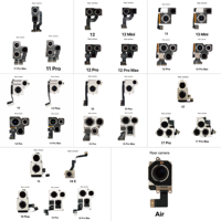 Caméra frontale pour iPhone 11 11 Pro compatible avec 11 Pro Max avec câble flexible, pièces de réparation de téléphone, pièces de rechange