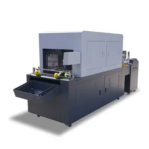 FocusInc. מחיר מפעל שטוח מדפסת מתכת פלסטיק מדפסת אוטומטית מעבר אחד