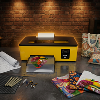 Machine d'impression par transfert thermique DTF compacte A4 avec tête d'impression XP600 pour petites ateliers, cadeaux DIY et personnalisation textile
